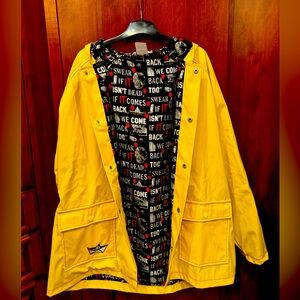 Georgie jacket from IT movie- men’s large- worn once for Halloween 🎃